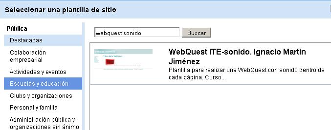 Imagen de la plantilla de ódigo, en la que resalta el lugar destinaod al archivo de sonido, puesto entre asteriscos