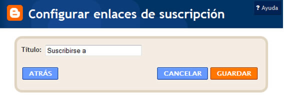 Suscribirse a