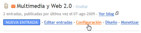 Configuración