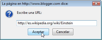 Pegar URL