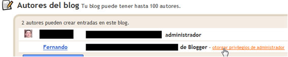 Autores del blog