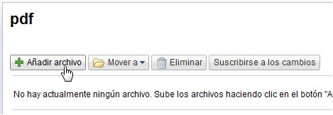 Añadir archivo