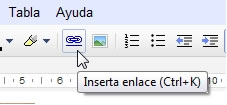 Insertar enlace
