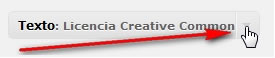 Editar el contenido del widget