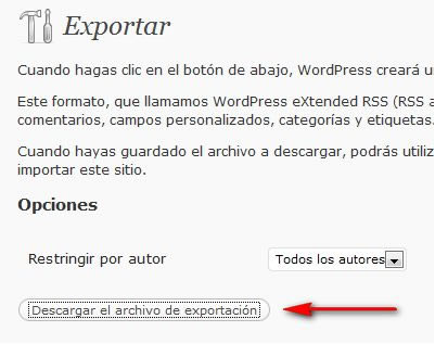 Exportar