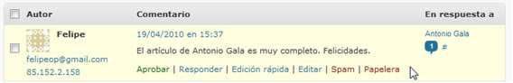 Comentarios