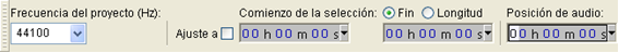 Barra de selección Barra de selección