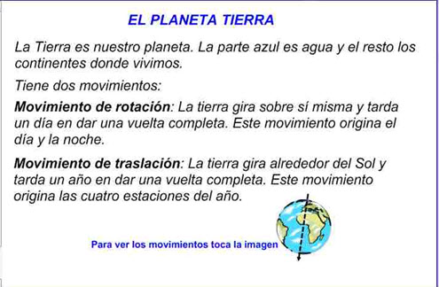 El plante Tierra.