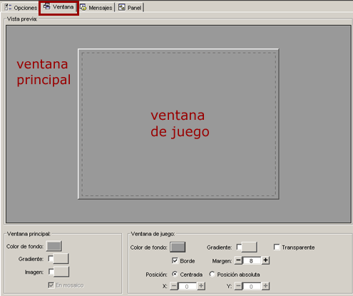 Ventanas de JClic