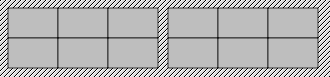 Paneles en disposición horizontal