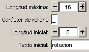 Cuadro en el que se marca la longitud máxima de la incógnita al doble de su tamaño