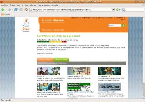 Buscando Java