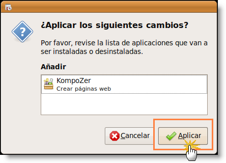 Aplicar cambios