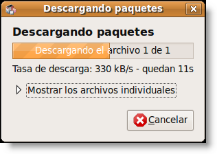 Descargando paquetes