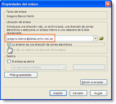 Correo electrónico