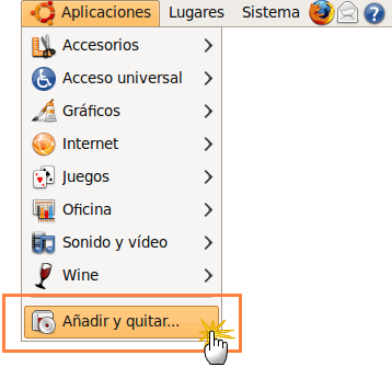 Añadir y quitar