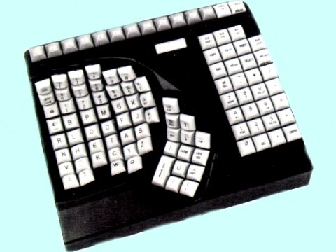 teclado ergonomico