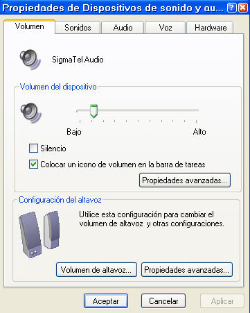 propiedades sonido