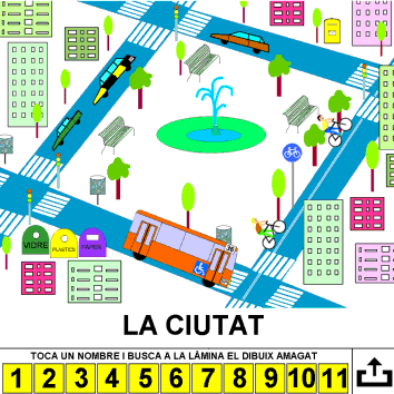 lámina tauleta ciudad