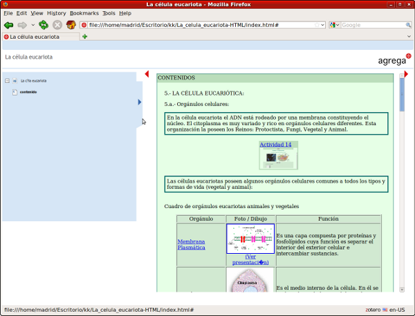 ODE descargado en html ODE descargado en html