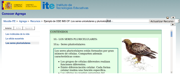 ODE IMS CP en Moodle ODE IMS CP en Moodle