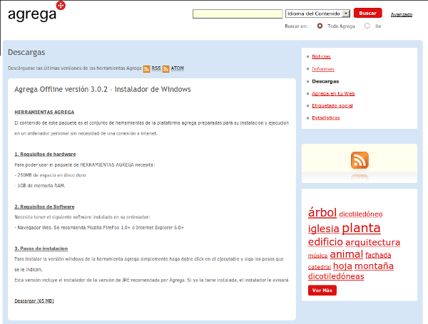 Descarga de versión Windows de Agrega offline