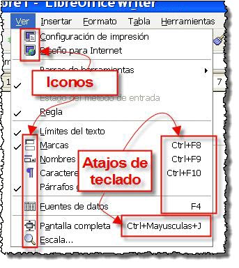 Atajos de teclado