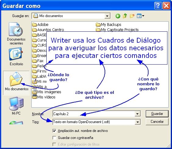 Cuadro de diálogo