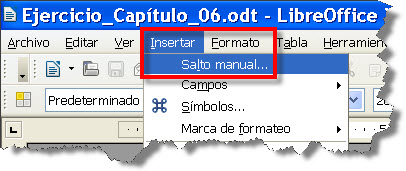 Salto manual