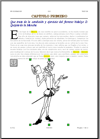 Documento con imagen