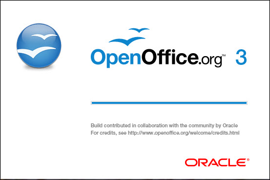 Inicio de OpenOffice Imagen de Inicio de OpenOffice