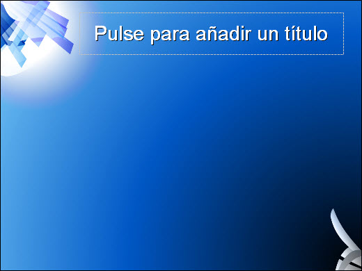 Diapositiva de sólo título
