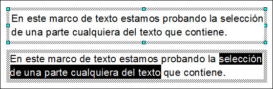 Seleccionar texto Seleccionar texto