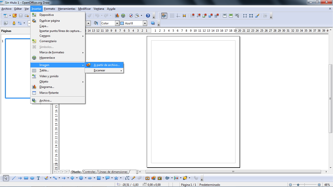 Insertar bitmap