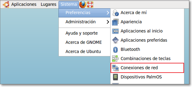 Conexiones de red Conexiones de red