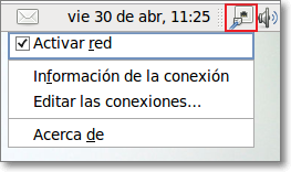 Activar conexión Activar conexión