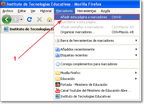 Añadir a marcadores