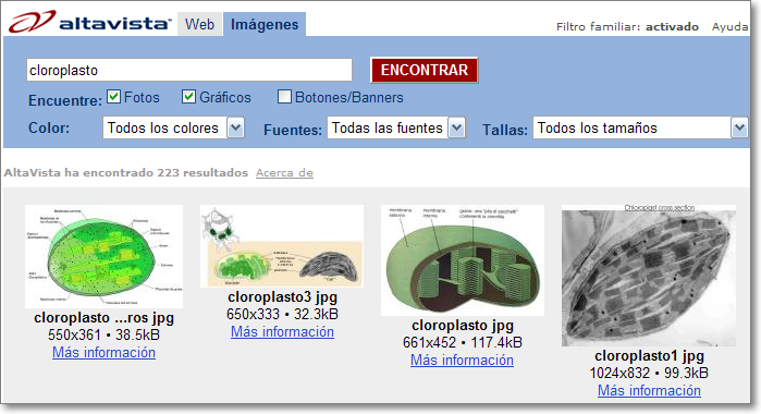 Imagenes en Altavista Imagenes en Altavista