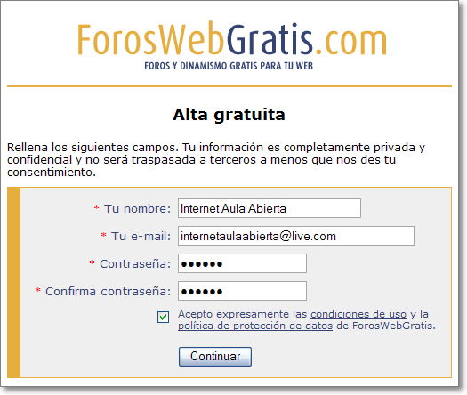 Alta gratuita