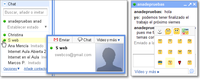 Mensajería en Gmail