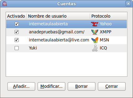 Cuentas Cuentas