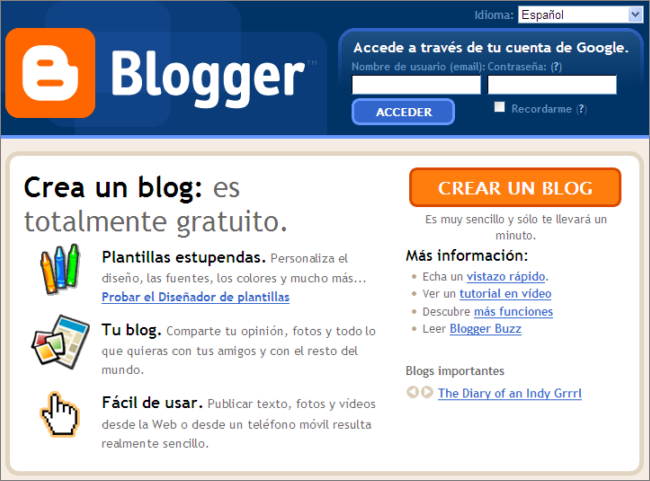 Blogger