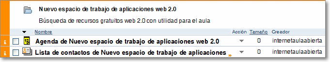 Espacio de trabajo