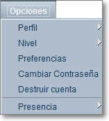 Opciones