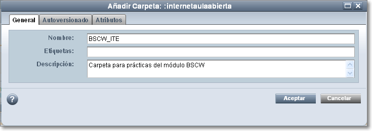 Añadir carpeta