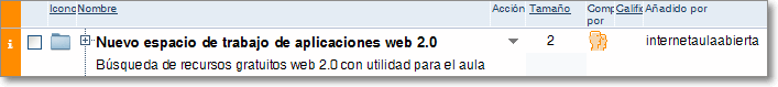 Nuevo espacio de trabajo