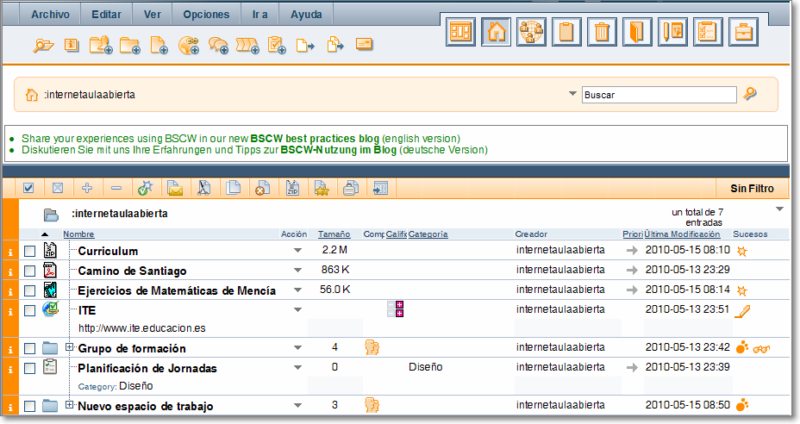 Abrir un objeto