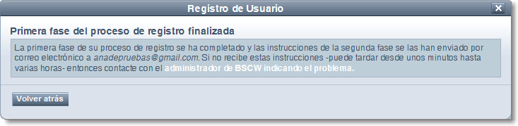 Registro BSCW