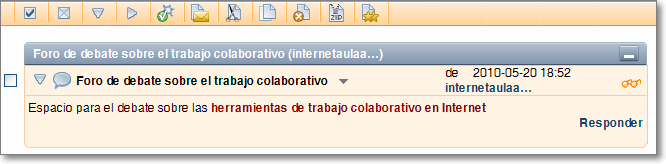 Ver fórum de discusión