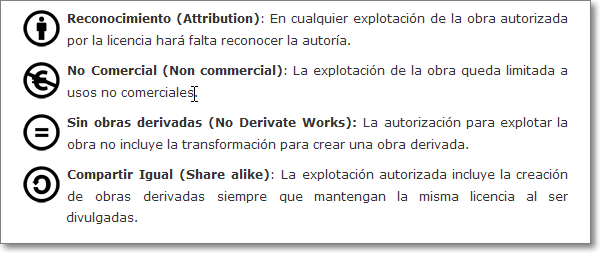 Condiones de CC